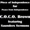 Piece of Independence (feat. Saunders Sermons) - Single